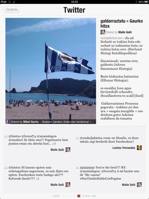 Flipboard bertikalean